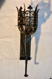 Wrought iron reproduction outdoor/indoor sconces
