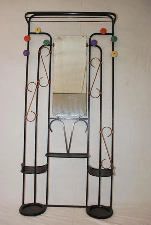 Beautiful mid century French coat rack