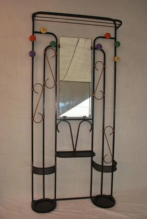 Beautiful mid century French coat rack