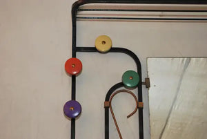 Beautiful mid century French coat rack