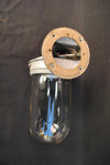 set of four industrial outdoor sconces