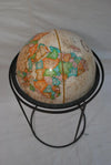 1970's rotating replogle world globe