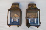 Beautiful Pair of 1930's colonial style outdoor/indoor sconces