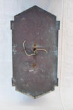 Rare large pair of Art deco out door copper sconces