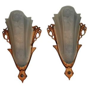 Elegant pair of Art deco