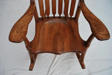 Sexy and elegant all hands crafted rocking chair in the style of sam Maloof