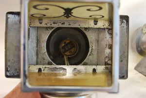 Cute little pair of 1950 outdoor sconces