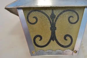 Cute little pair of 1950 outdoor sconces