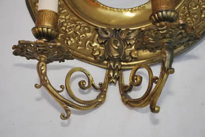 Elegant pair of late 19 TH century French sconces