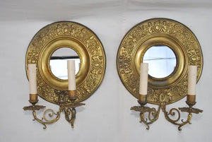 Elegant pair of late 19 TH century French sconces