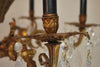 Elegant 1940's brass chandelier from Spain