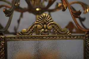 Elegant 1940's brass lantern
