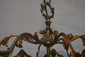 Elegant 1940's brass lantern