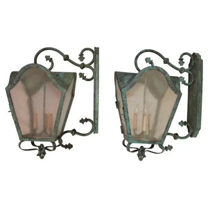Large outdoor sconces