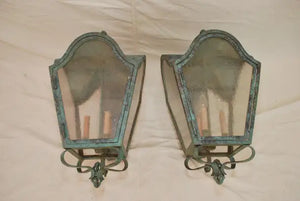 Large outdoor sconces