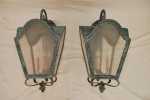 Large outdoor sconces
