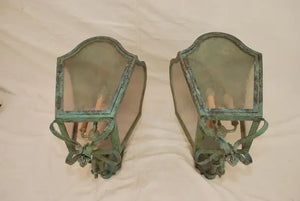 Large outdoor sconces