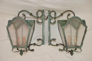 Large outdoor sconces