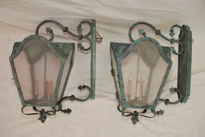 Large outdoor sconces
