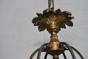 Elegant 1930's brass lantern