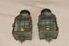 Pair of 1940's brass outdoor sconces ( we have another pair but bigger )