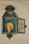Pair of 1940's brass outdoor sconces ( we have another pair but bigger )