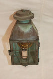 Pair of 1940's brass outdoor sconces ( we have another pair but bigger )