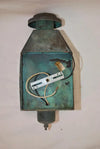 Pair of 1940's brass outdoor sconces ( we have another pair but bigger )
