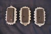 Set of three 1960's French sconces/flush lights