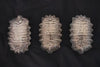 Set of three 1960's French sconces/flush lights