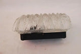 Set of three 1960's French sconces/flush lights