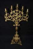 Large pair of french Late 19 th Century candelabra