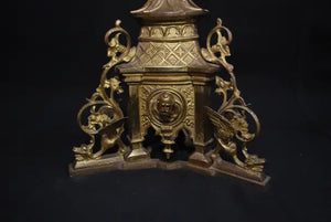 Large pair of french Late 19 th Century candelabra