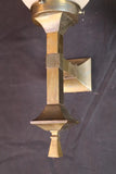Pair of outdoor/indoor Art and crafts sconces