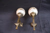 Pair of outdoor/indoor Art and crafts sconces