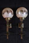 Pair of outdoor/indoor Art and crafts sconces
