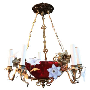 Beautiful French late 19 th century chandelier