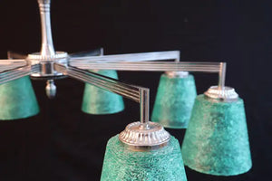 Sexy 1960's chandelier from Germany