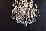 beautiful French 1940's crystal chandelier