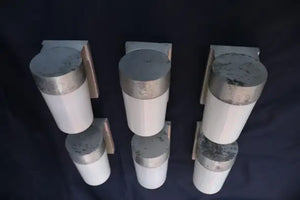 very rare set of six 1950's outdoor/indoor sconces design by prescolite CA