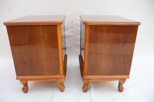 Rare pair of 1939 night stand/ side table from Russia