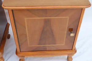 Rare pair of 1939 night stand/ side table from Russia