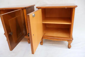 Rare pair of 1939 night stand/ side table from Russia