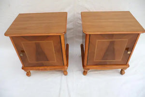 Rare pair of 1939 night stand/ side table from Russia