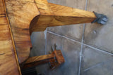 Very rare mid 19th Century burl walnut baby grand piano by Collard and Collard