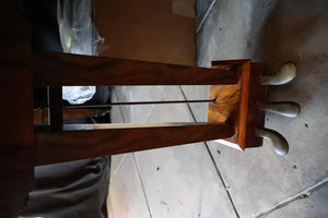 Very rare mid 19th Century burl walnut baby grand piano by Collard and Collard