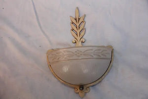 Rare set of eight Art deco sconces