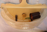 Rare set of eight Art deco sconces