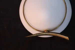 Rare small pair of 1950's sconces from Japan