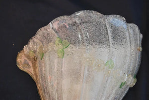 Elegant pair of 1970's Murano sconces
